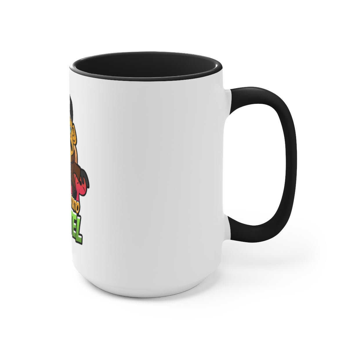 Two-Tone Coffee Mugs, 15oz