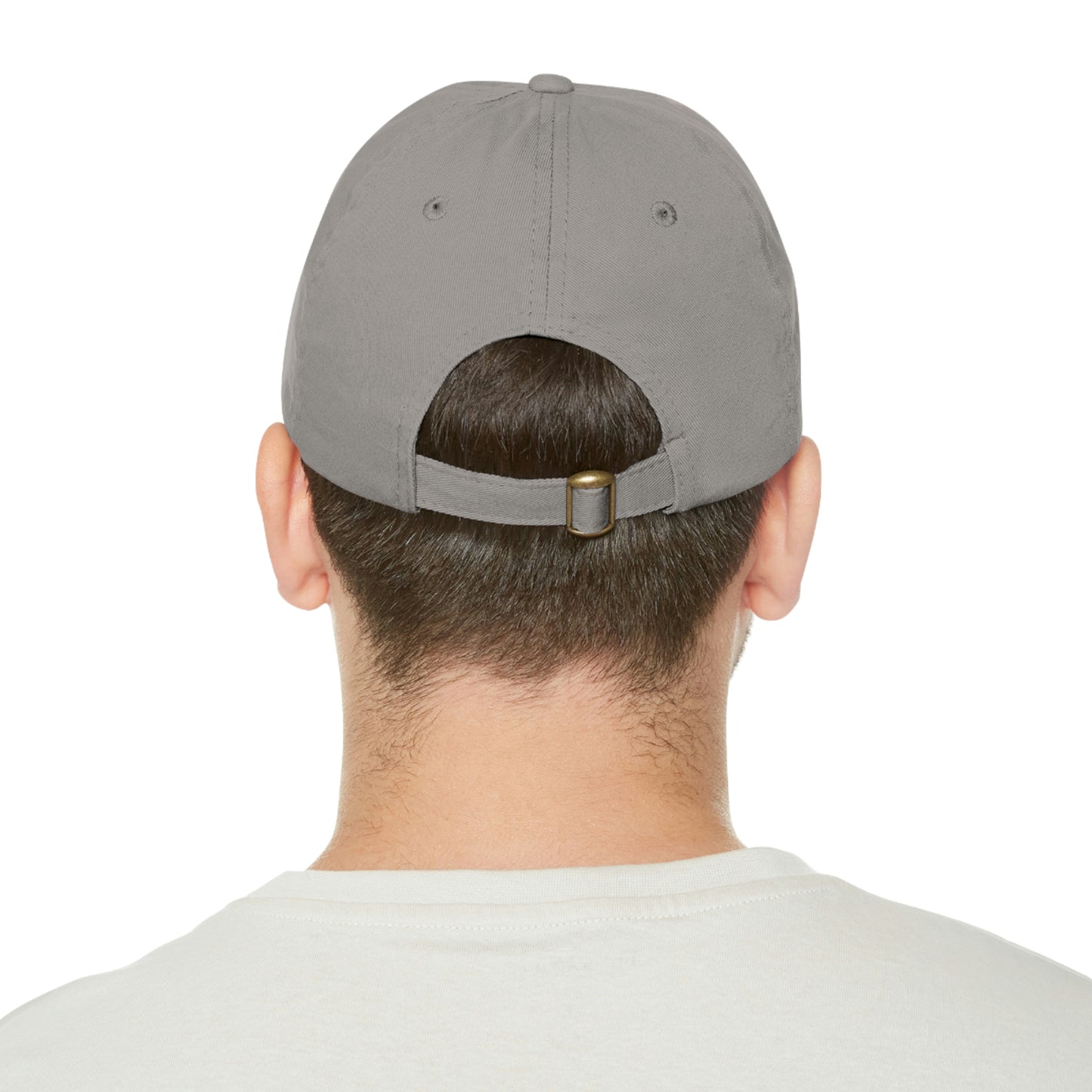 Dad Hat with Leather Patch