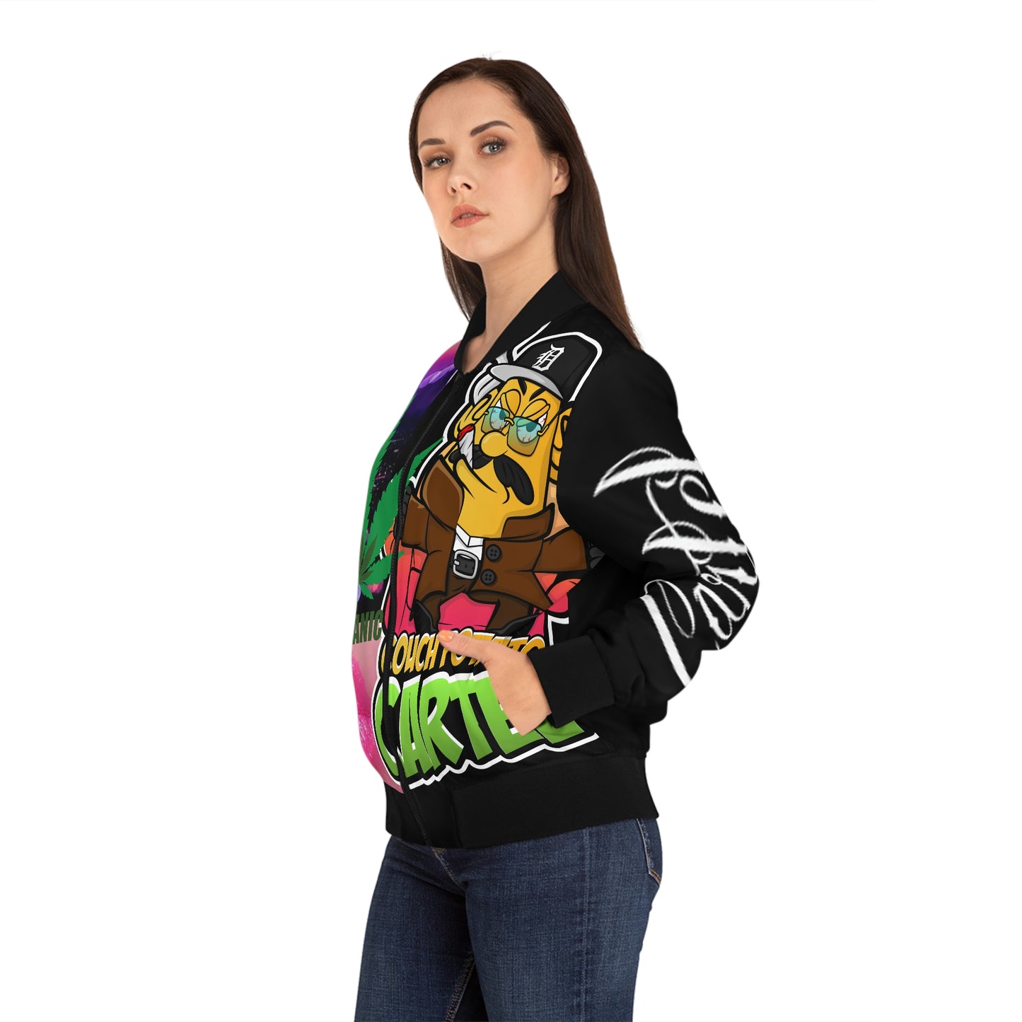 Women's Bomber Jacket (AOP)