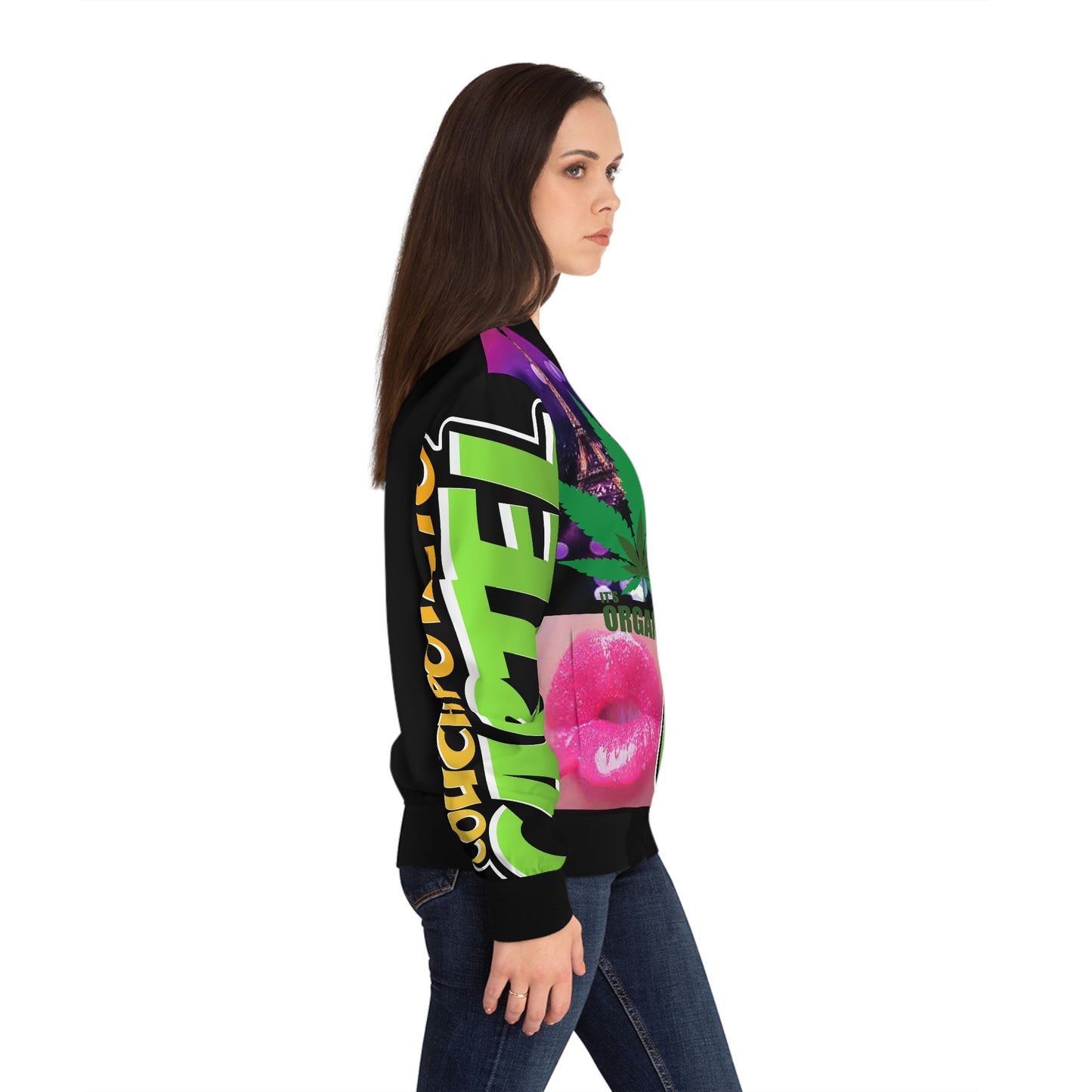 Women's Bomber Jacket (AOP)